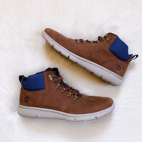 Timberland Men’s Boltero Mid Hiker In Medium Brown - Picture 4 of 7